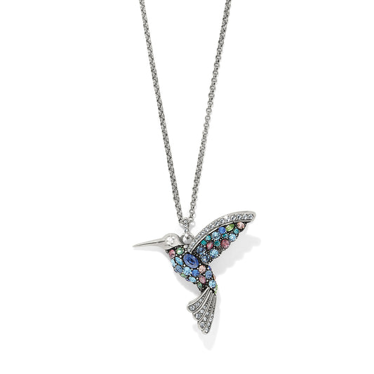 Trust Your Journey Hummingbird Necklace