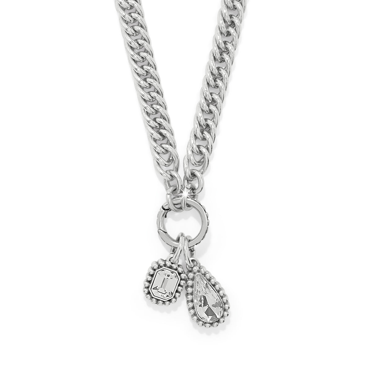 Twinkle Luxe Charm Link Necklace