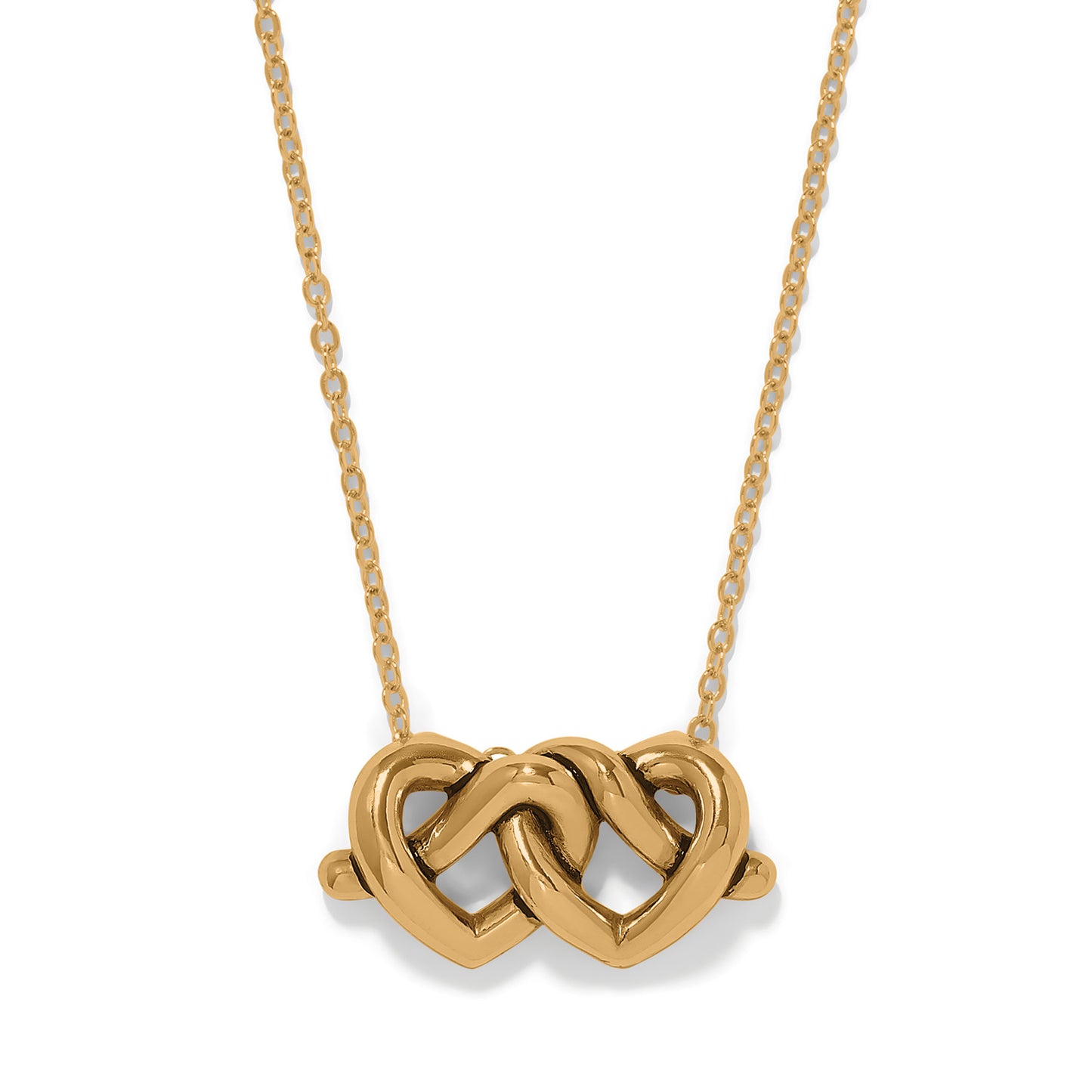 Interlok Linked Hearts Necklace