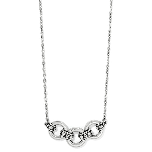 Pretty Tough Stud Trio Necklace