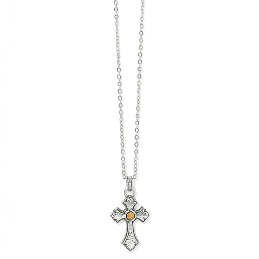 Majestic Regal Cross Reversible Necklace