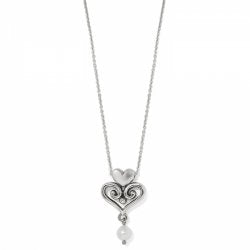 Alcazar Amor Pearl Pendant Necklace