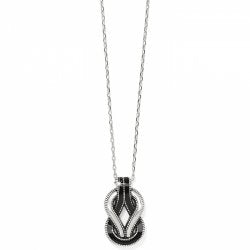 Interlok Harmony Black Necklace