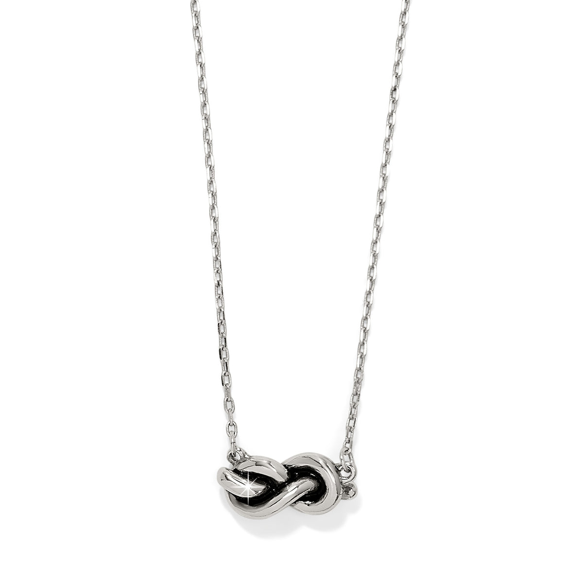 Interlok Single Knot Petite Necklace