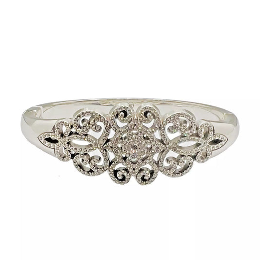 Illumina Hinged Bangle