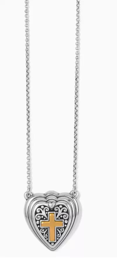 Crossroads Heart Necklace