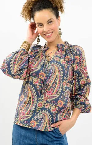 Top with Loop and Tassles