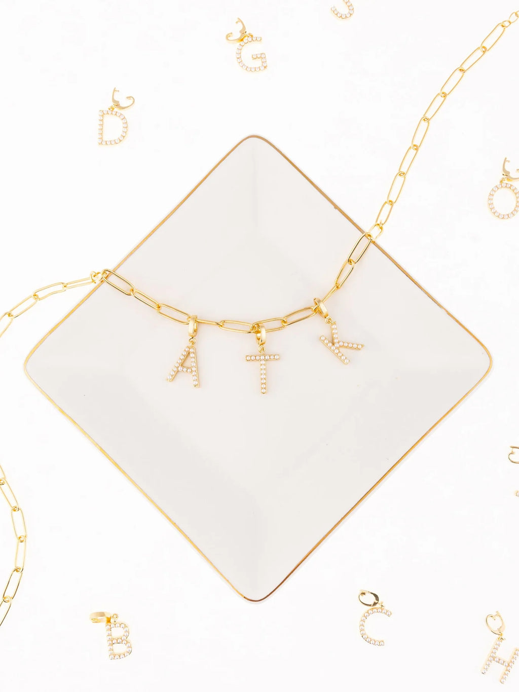Avery Initial Charms