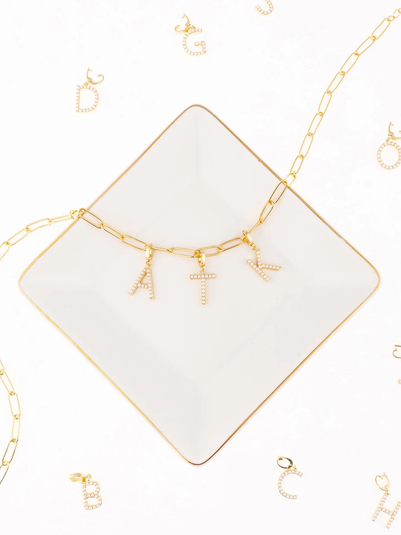 Avery Initial Charms