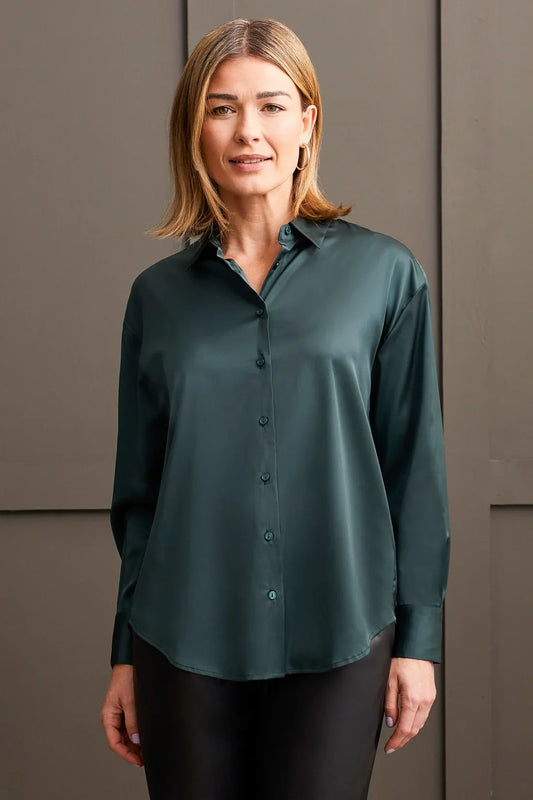Flowy Satin Shirt