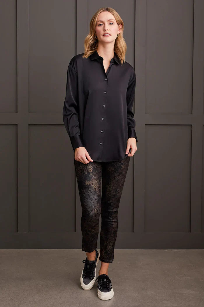 Flowy Satin Shirt