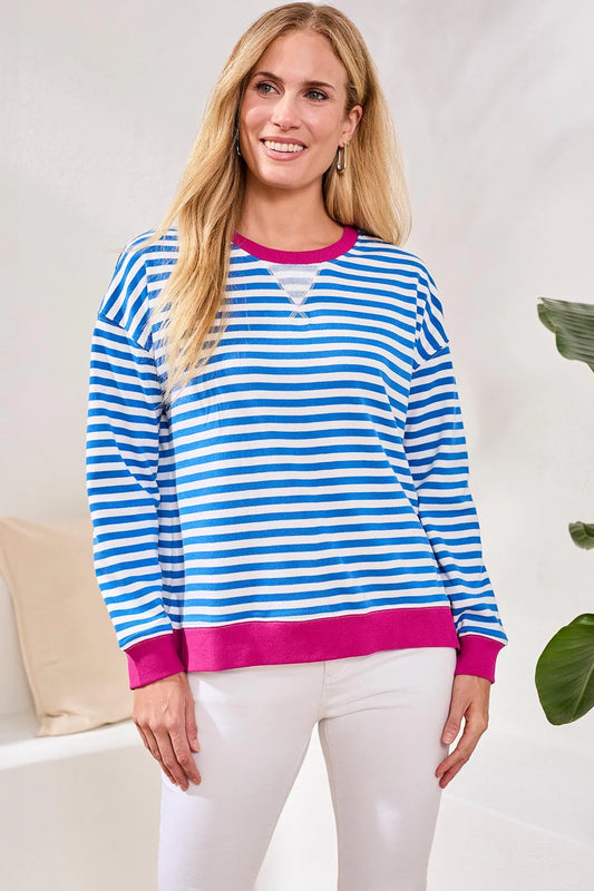 Crew Neck Tribal Top