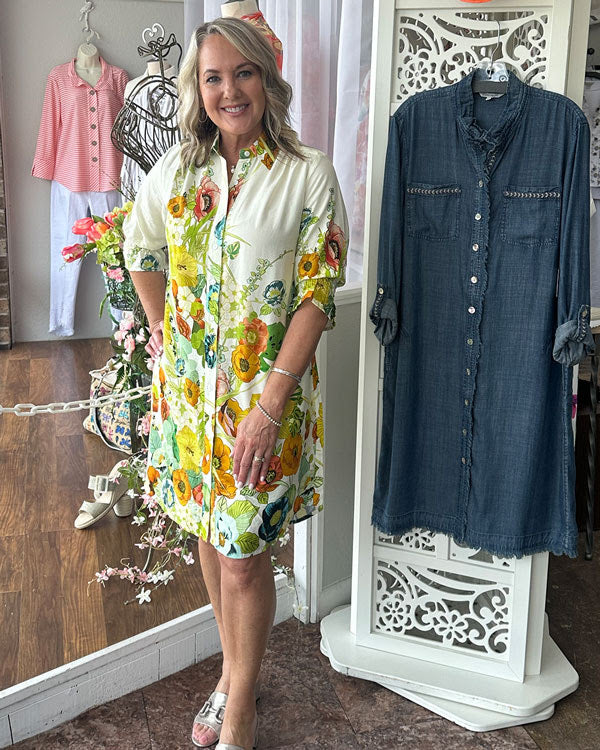 Short Floral Dress