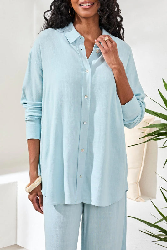 Button Front Up Shirt